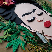 Mi Frida. Projekt z dziedziny Papercraft użytkownika Lucia V.G. - 24.03.2020