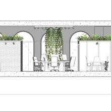Brick house studio. Digital Architecture, Interior Architecture, Retail Design & Interior Design project by Daniel Giraldo - 03.25.2020