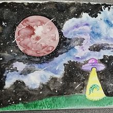 Mi Proyecto del curso: Técnicas modernas de acuarela. Un progetto di Pittura ad acquerello di Stephanie Itzel Calderón Gonzalez - 25.03.2020