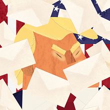 Bye Bye, Trump. Traditional illustration project by Diego Estebo - 11.07.2020