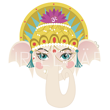 "Ganesha"  . Digital Illustration project by Uriel Navarro Fernández - 03.25.2020
