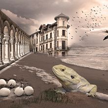 Mi Proyecto del curso: Matte Painting: creando mundos fotorrealistas. Fine-Art Photograph, Fashion Photograph, and Portrait Photograph project by Gema Sánchez González - 03.25.2020