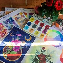 Mi Proyecto del curso: Creación de paletas de color con acuarela Ein Projekt aus dem Bereich Traditionelle Illustration und Botanische Illustration von María Fernández - 14.06.2020