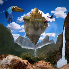 Mi Proyecto del curso: Matte Painting: creando mundos fotorrealistas. Un progetto di Arte concettuale di Samuel Herrera - 30.03.2020