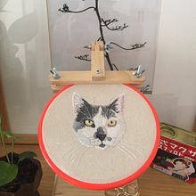 Mi Proyecto del curso: Amaranta Luna. Embroider project by silza_circe - 03.25.2020