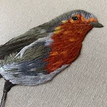 Mi Proyecto del curso: Pintar con hilo: técnicas de ilustración textil. Bordado projeto de Shue Estrada - 25.03.2020