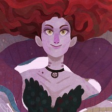 Pérola, a personal project. Character Design project by Helder Oliveira - 05.05.2016