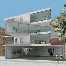 Mi Proyecto del curso: Representación gráfica de proyectos arquitectónicos . Arsitektur proyek oleh Patricia Iglesias - 03.26.2020