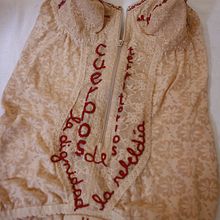 cuerpos territorios. Embroider project by Andre Álvarez Oliva - 03.26.2019