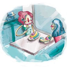 El Hombre del paraguas. Un projet de Illustration numérique de Beatriz Escobar Pérez - 08.03.2018