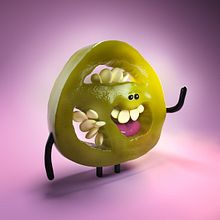 My project in Creation of Characters with ZBrush and Cinema 4D course. 3D project by Elena Veselova - 03.27.2020