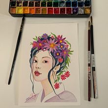 Mi Proyecto del curso: Creación de paletas de color con acuarela. Projekt z dziedziny Trad, c i jna ilustracja użytkownika Noelia Alijo - 27.03.2020