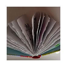 CUENTO DE ISOL CON HOJAS HECHAS A MANO. Bookbinding project by Veronica Gabilondo - 03.28.2020