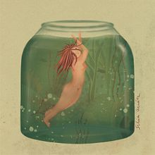 Apnea. Traditional illustration project by Silvia Aznárez Ferrer - 03.27.2020