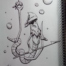 Algunos dibujos para el Inktober 2019. Drawing, and Character Design project by Cristian E. Di Módica - 03.27.2020