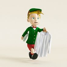 Personaje para empresa de Linen. 3D project by Juan Ruiz - 03.27.2020