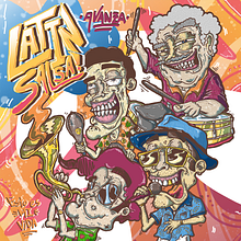 LATIN SALSA. Traditional illustration, Creativit, Drawing, Digital Drawing, Character Design, Digital Illustration, Pencil Drawing, Artistic Drawing, and Graphic Design project by Andrés Forero - 04.06.2020