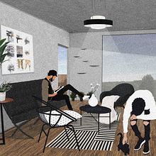 Architecture. Architectural Illustration, Architecture, and Collage project by Sylwia Wróbel - 03.28.2020