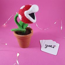 Planta piraña. Art To, s, Arts, and Crafts project by Gabriela Vargas Bedoya - 09.18.2020