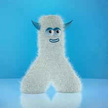 Y for Yeti. Un proyecto de 3D, Diseño 3D, Diseño de personajes 3D, Lettering 3D y Modelado 3D de Jordina Sanchez Serras - 28.03.2020