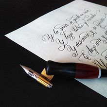 Poesía en tiempos de coronavirus. Calligraph project by Carmen Iglesias - 04.03.2020