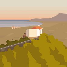 Ermita Santa Lucía, Alcossebre Ein Projekt aus dem Bereich Grafikdesign, Traditionelle Illustration, L und schaftsbau von Alberto Camacho Gordaliza - 28.03.2020