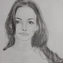 Nuevo proyecto :anne hathaway. Un proyecto de Dibujo a lápiz de orlandobsc-95 - 28.03.2020