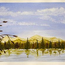 Acuarelas. Un progetto di Belle arti, Creatività, Disegno artistico, Illustrazione tradizionale, Paesaggismo e Pittura ad acquerello di Elenita EG - 28.03.2020