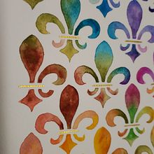 Mi Proyecto del curso: Técnicas modernas de acuarela . % Flor Ampudia tarafından hazırlanan Kaligrafi projesi - 03.28.2020