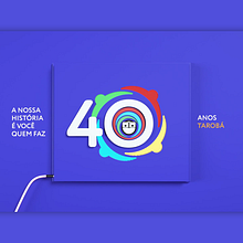 Animation 40 years Tarobá. Un proyecto de Motion Graphics de Rafael Oliveira - 26.02.2018