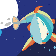 Mi Proyecto del curso: Ilustración digital con formas geométricas para principiantes. Een project van Digitale illustratie van Clara Megías - 17.04.2020