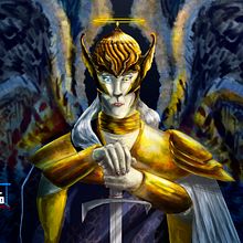 Arcangel - . Concept Art, and Character Design project by Lina Joselyn Mata Alaniz - 03.27.2020