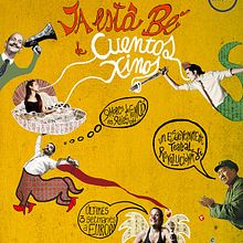 Cartel - Ja està bé de Cuentos Xinos - teatro. Collage, Poster Design, and Digital Illustration project by Melissa Paolini K. - 07.18.2014