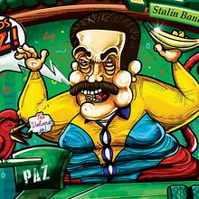 Dictadorzuelo . % Norge tarafından hazırlanan Dijital İllüstras, Ve on projesi - 03.29.2020