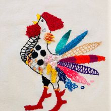 Mi Proyecto del curso: Técnicas de bordado: ilustrando con hilo y aguja. Un proyecto de Bordado de Lelia Morfin - 09.04.2020