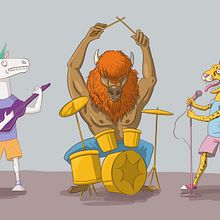 Mi Proyecto del curso: Introducción al diseño de personajes para animación y videojuegos Ein Projekt aus dem Bereich 2-D-Animation von elviraseco - 25.05.2020