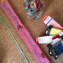 Mi Proyecto del curso: Técnicas básicas de bordado: puntadas, composiciones y gamas cromáticas. Un progetto di Artigianato, Ricamo, Cucito, Creatività, DIY e Fiber Art di Pilar Castillo Muñoz - 29.03.2020