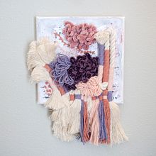 My project in Embroidered Tapestry Creation course. Projekt z dziedziny  Haft i  Tkactwo użytkownika hello - 29.03.2020