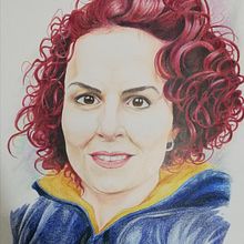 Mi Proyecto del curso:  Retrato realista con lápices de colores. Projekt z dziedziny R, sunek realist i czn użytkownika Andres Vados - 29.03.2020