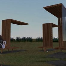 2018 "Triangle" - Propuesta de Biblioteca Móvil. Un proyecto de Paisajismo de claudiaguell - 29.03.2020