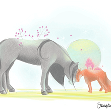 Meu projeto do curso: Ilustração digital com lápis de cor Ein Projekt aus dem Bereich Traditionelle Illustration und Kinderillustration von Fabíola Cassanelli - 01.04.2021