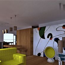 2016 Sant Joan, 23 - Piso Estudiantes. Espacio Funcional. Projekt z dziedziny Architektura wnętrz użytkownika claudiaguell - 30.03.2020