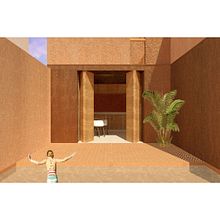 Mi Proyecto del curso y consulta renderizado. Arquitetura digital projeto de Marcela Caicedo - 30.03.2020