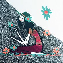 Collage y tintas. Collage, and Traditional illustration project by Monica Mateos - 03.30.2020