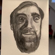 Mi Proyecto del curso: Cuaderno de retratos en acuarela . Menggambar Potret proyek oleh Joaquin Villanueva Lozano - 03.30.2020