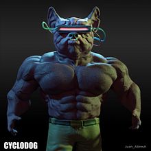 Mi Proyecto del curso:  Modelado profesional de personajes cartoon 3D. Un proyecto de 3D, Art to y Concept Art de Juan Diego Abreu Higuera - 30.03.2020