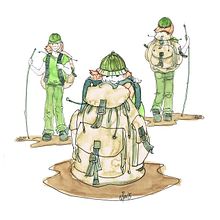 ilustRando confinada. Un progetto di Paesaggismo e Pittura ad acquerello di Ana Renieblas - 30.03.2020