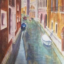 Venecia. Ilustração tradicional, e Pintura em aquarela projeto de Acme 66 Estudio Creativo - 30.03.2020