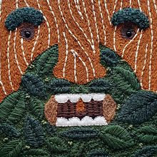 Mi Proyecto del curso: Bordado XL con aguja mágica. Embroider, Decoration, Punch Needle, and Textile Design project by Jackeline Covelli - 03.28.2020