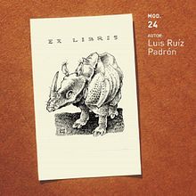 Ex libris. Un projet de Dessin de Luis Ruiz Padrón - 30.03.2020